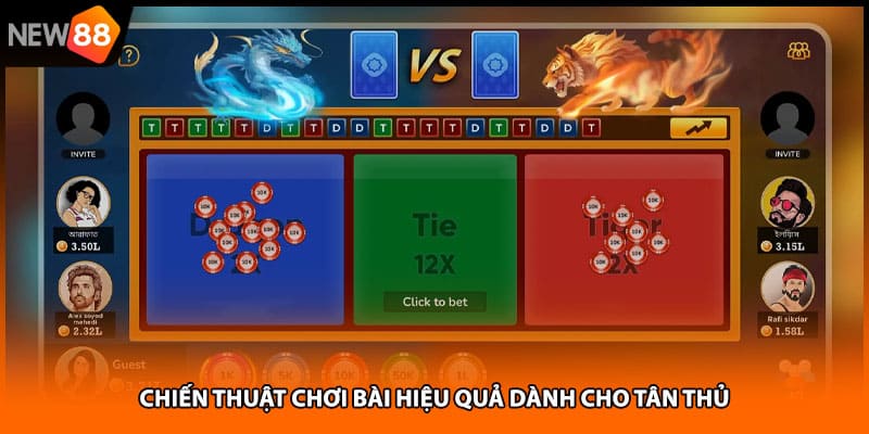 Chiến thuật chơi bài hiệu quả dành cho tân thủ