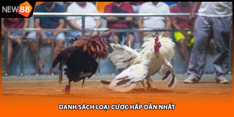 Danh sách loại cược hấp dẫn nhất