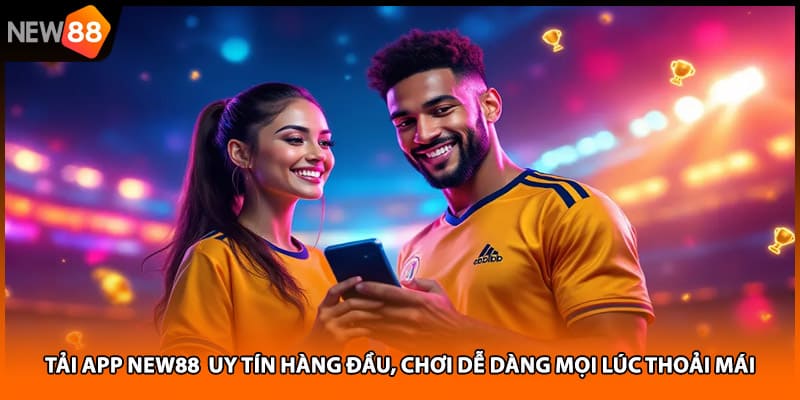 Tải App NEW88 Uy Tín Hàng Đầu, Chơi Dễ Dàng Mọi Lúc Thoải Mái