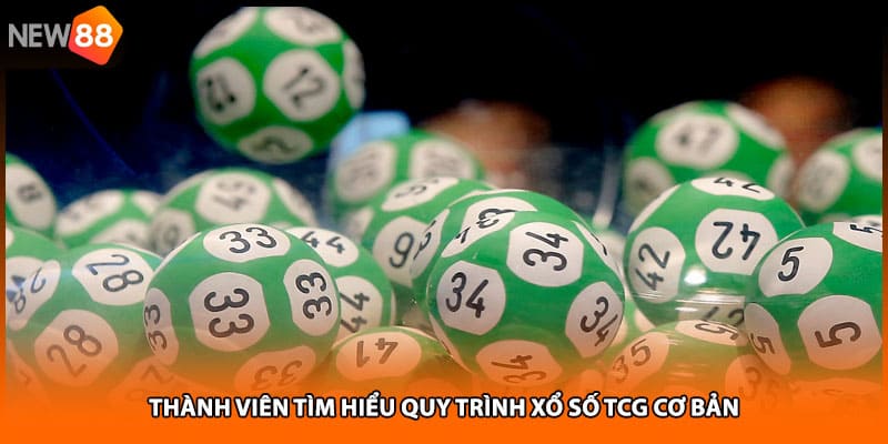 Thành viên tìm hiểu quy trình xổ số TCG cơ bản