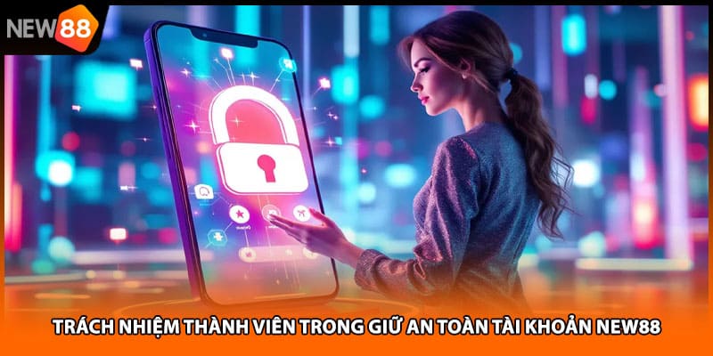 Trách nhiệm thành viên trong giữ an toàn tài khoản NEW88